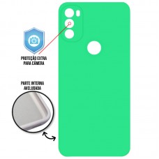 Capa Motorola Moto G71s - Cover Protector Verde